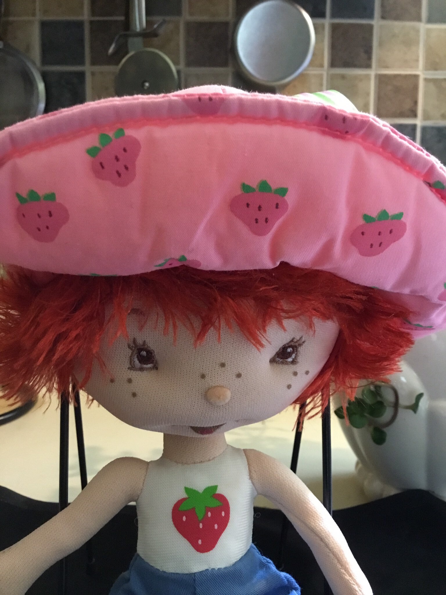 strawberry shortcake stuffed doll