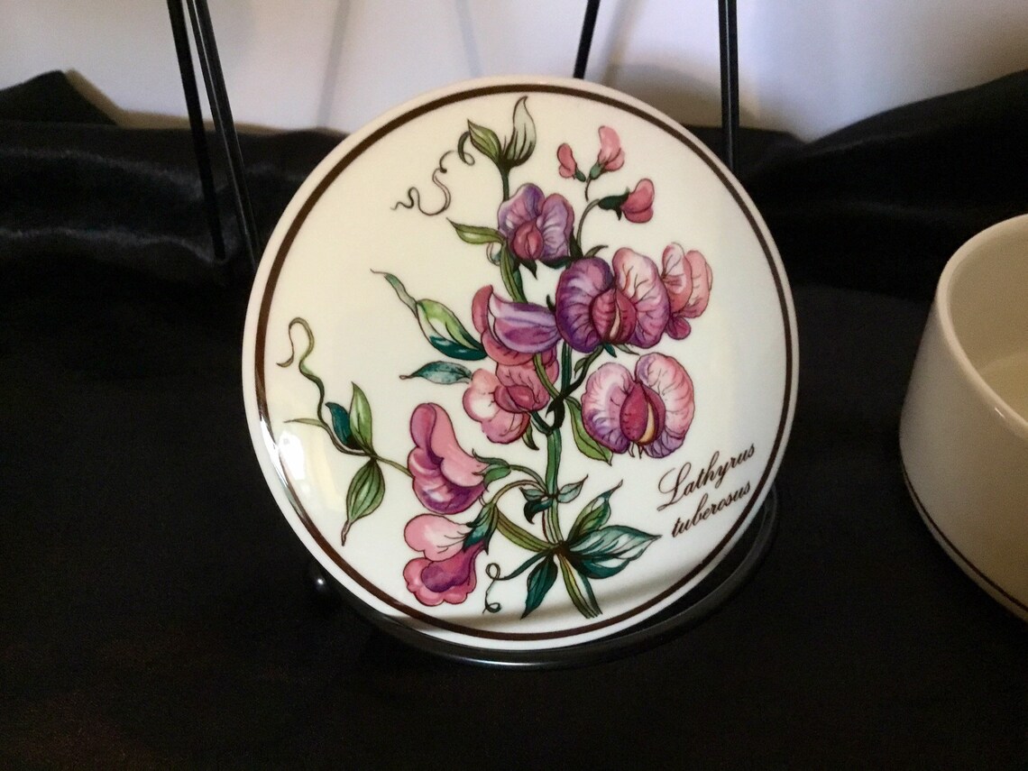 REDUCED Villeroy & Boch BOTANICAL Jewelry Trinket Box Etsy.de
