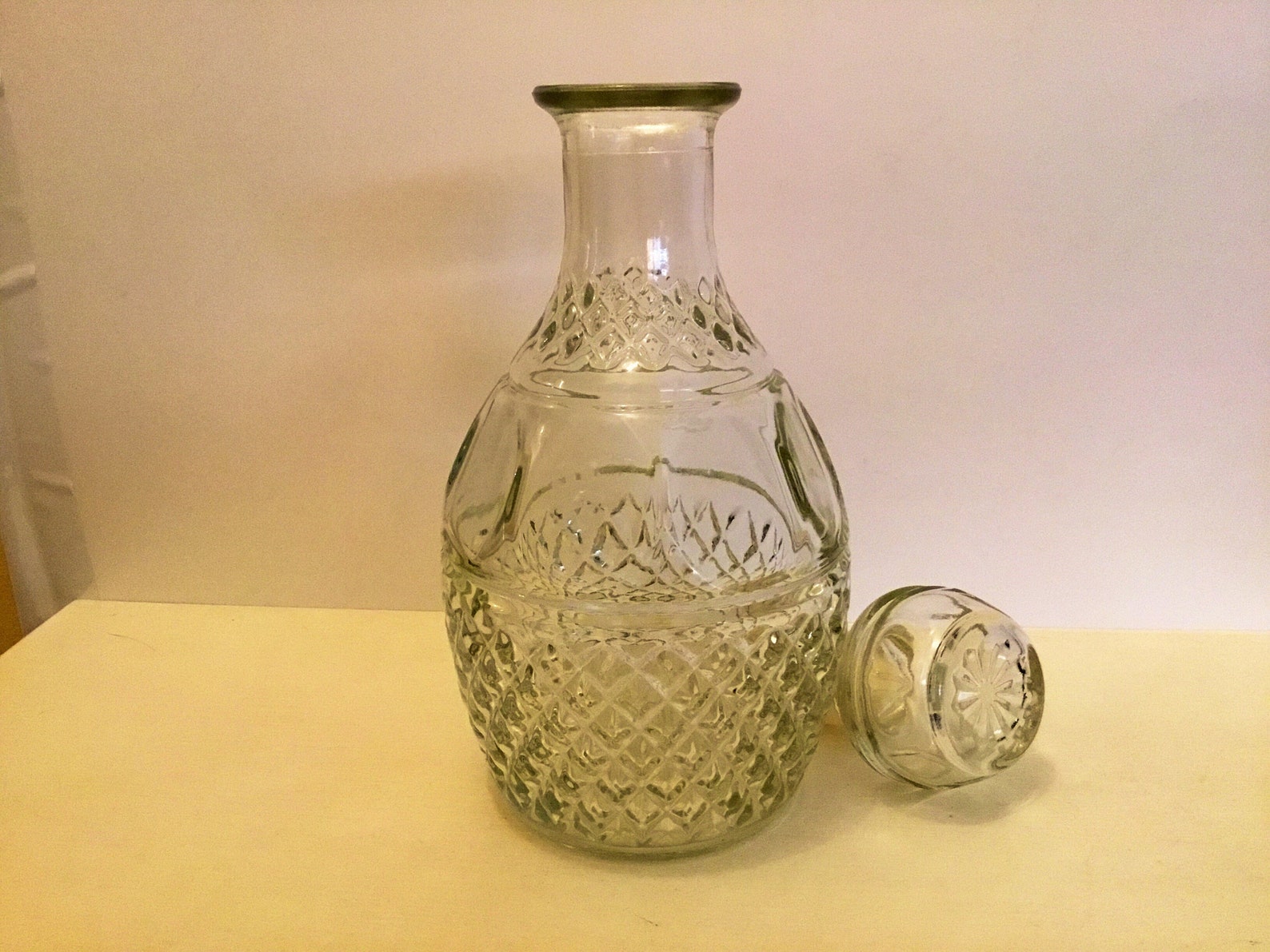 Vintage Princess House Decanter With Stopper Etsy