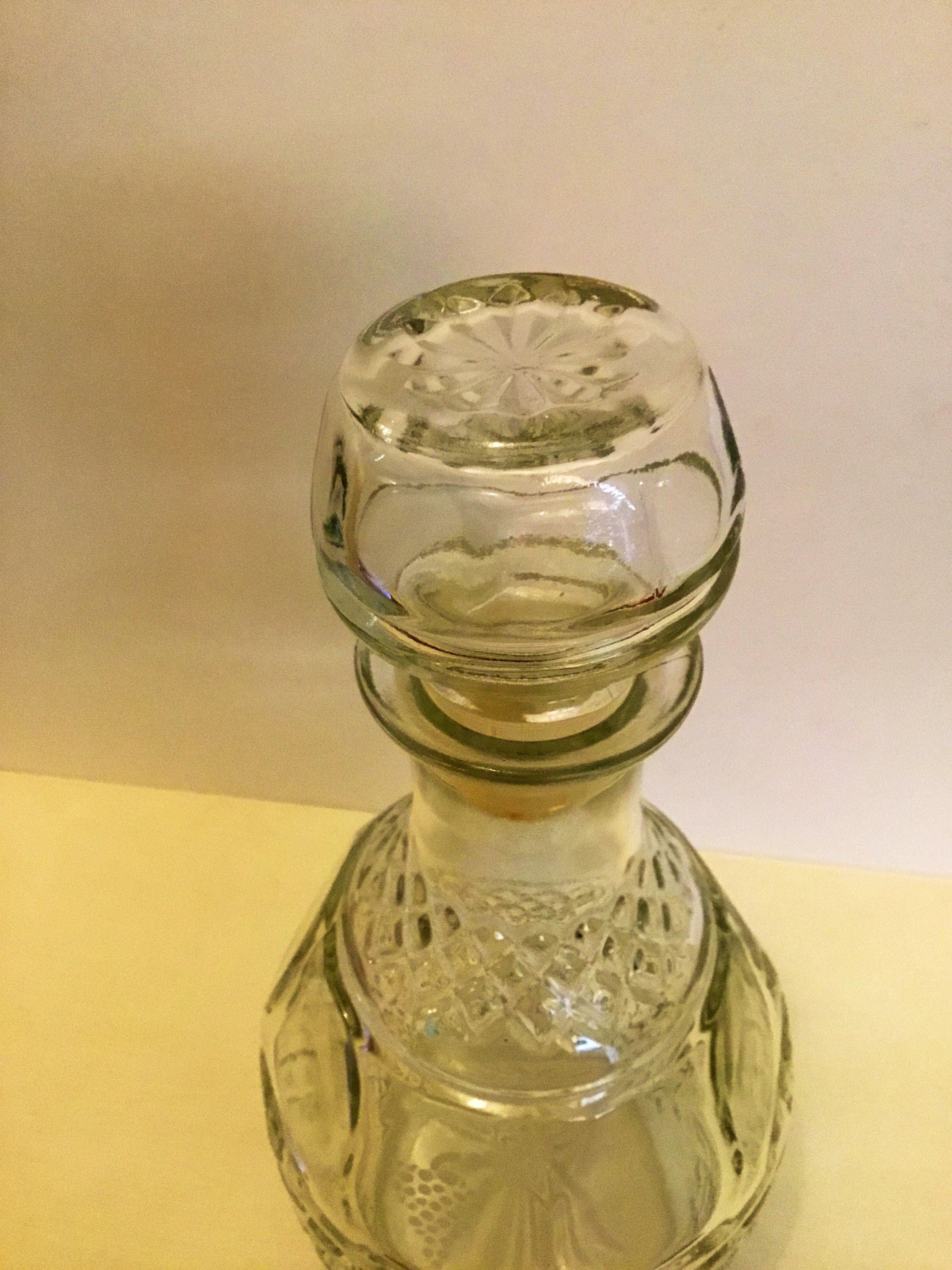 Vintage Princess House Decanter With Stopper Etsy