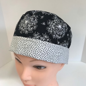 Dandelion Unisex Traditional Scrub Cap