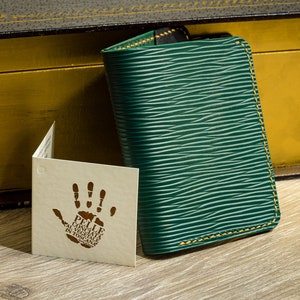 Tolai Two-Tone - Paglia & Buttero - handgefertigte minimalistische Geldbörse