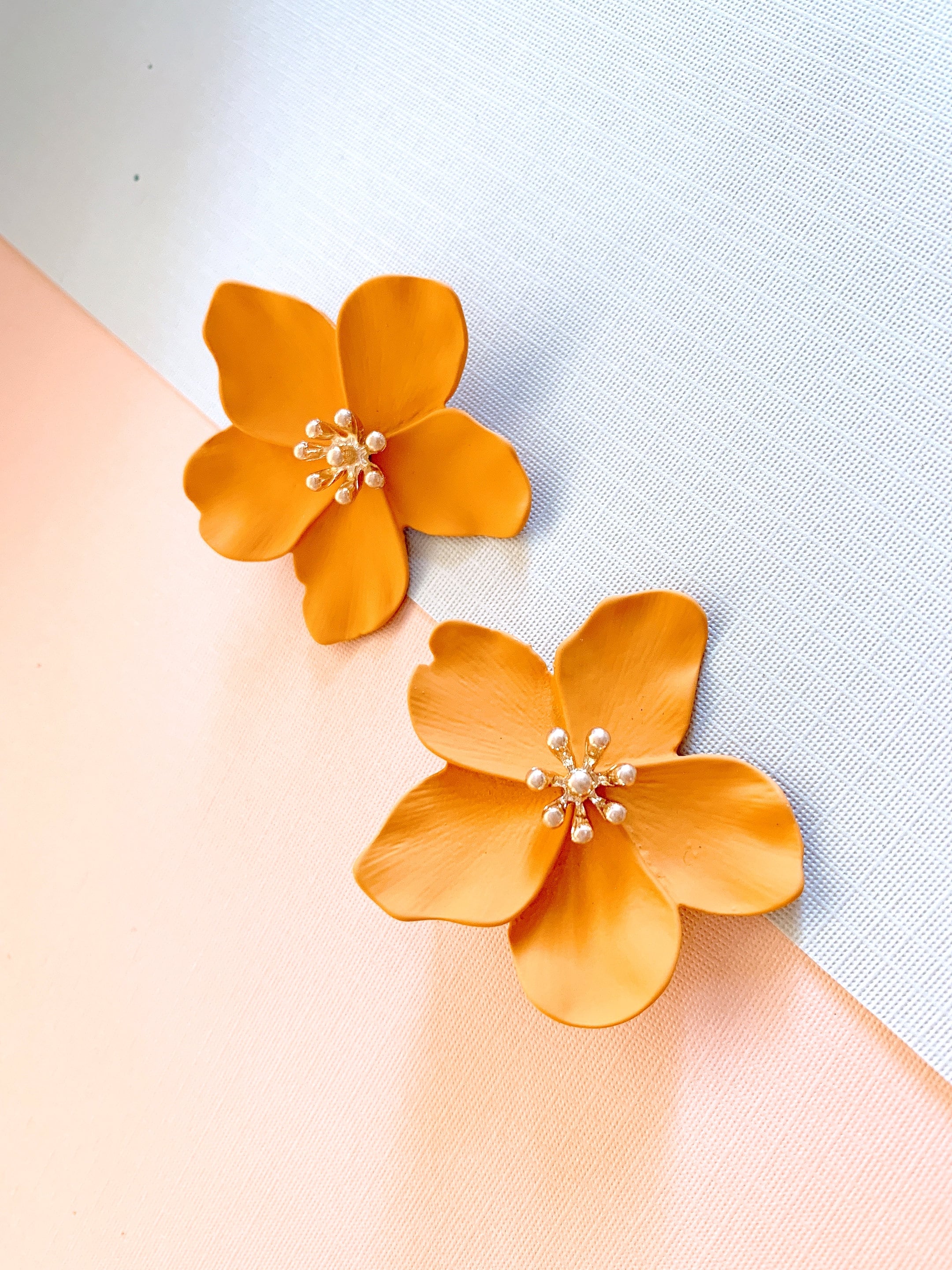 Floral Design Earrings