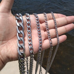 Stainless Steel Chain Necklaces image 1