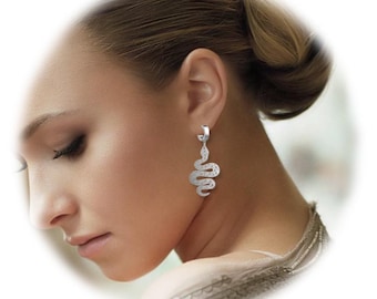 Slithering Snake Earrings