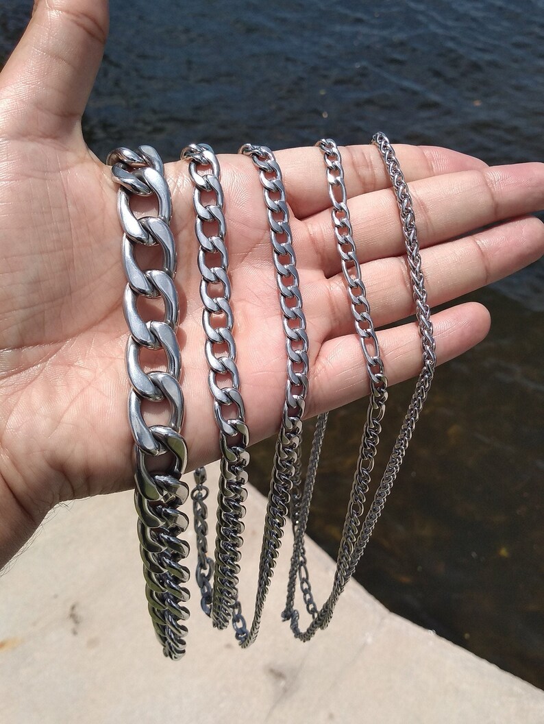 Stainless Steel Chain Necklaces image 1