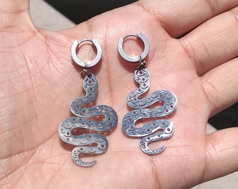 Slithering Snake Earrings