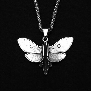 Skull Moth Necklace image 5