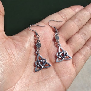 Celtic Trinity Knot Earrings