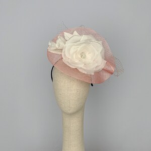 Nude Hatinator Nude Pink Kentucky Derby Fascinator Hat Royal - Etsy