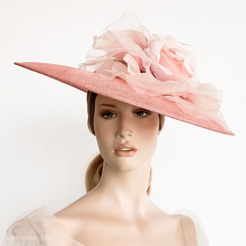 Fascinator Hat Hatinator Large Alice Band Hat Wedding Races Form Occasion Ascot
