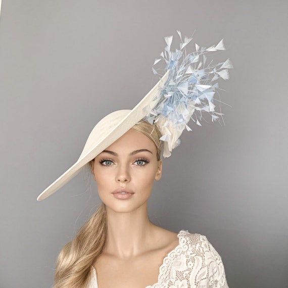 Kentucky Derby Hat Pale Blue Derby Hat 
