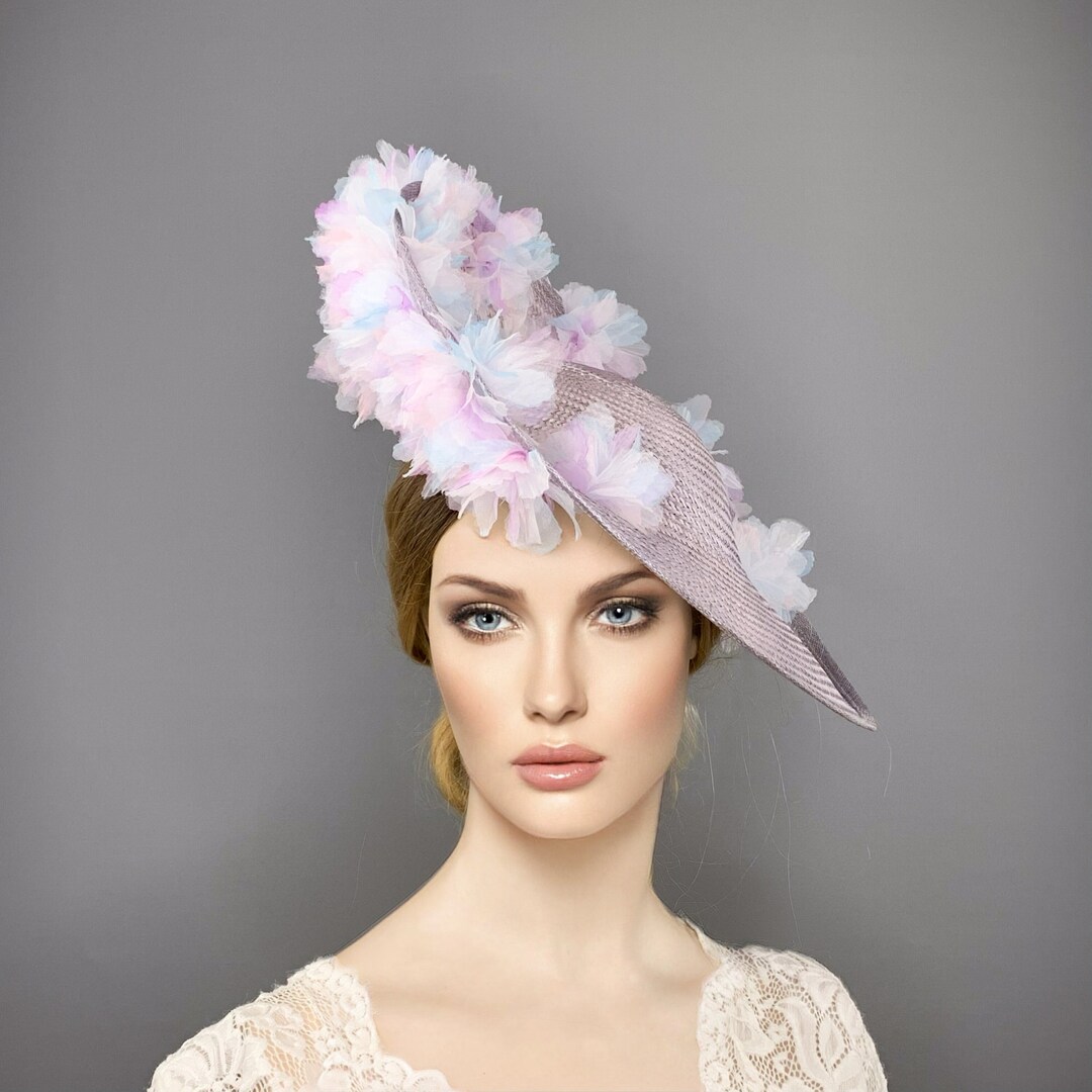 Lilac Kentucky Derby Hat Rainbow Derby Hat Unicorn Royal Etsy