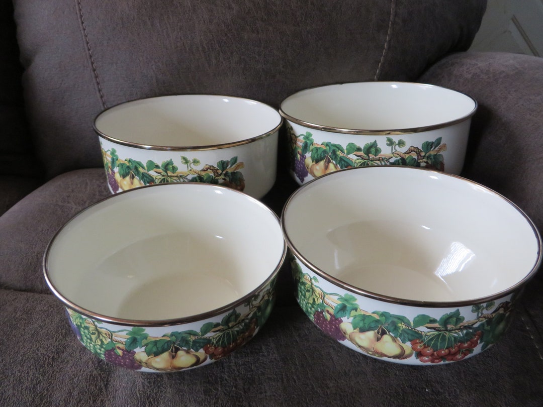 Four Piece Bowl Set Table Tops Unlimited Vitroceramic Gas Electric