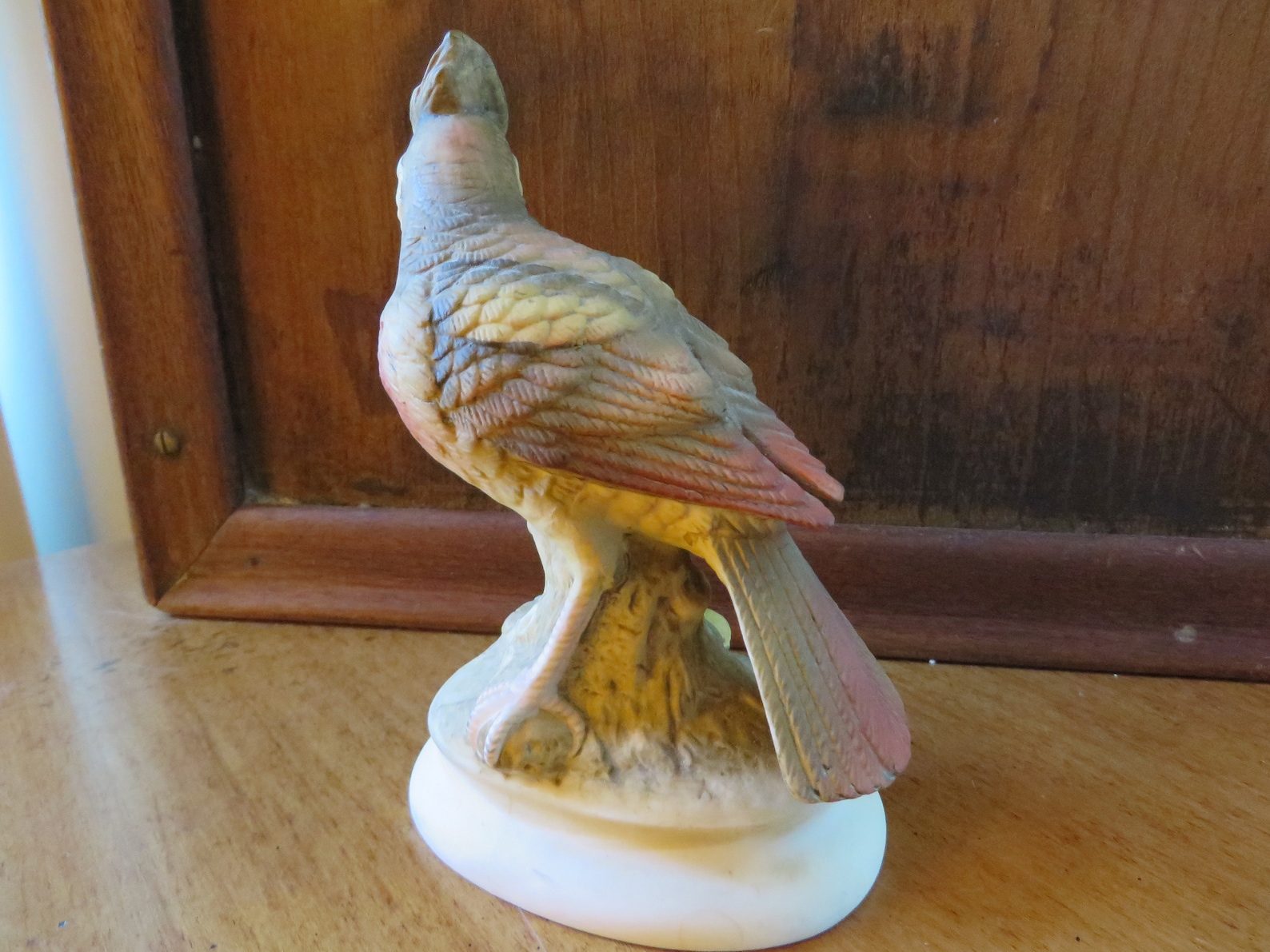 Lefton Female Cardinal Collectible Bird Figurine Porcelain Etsy