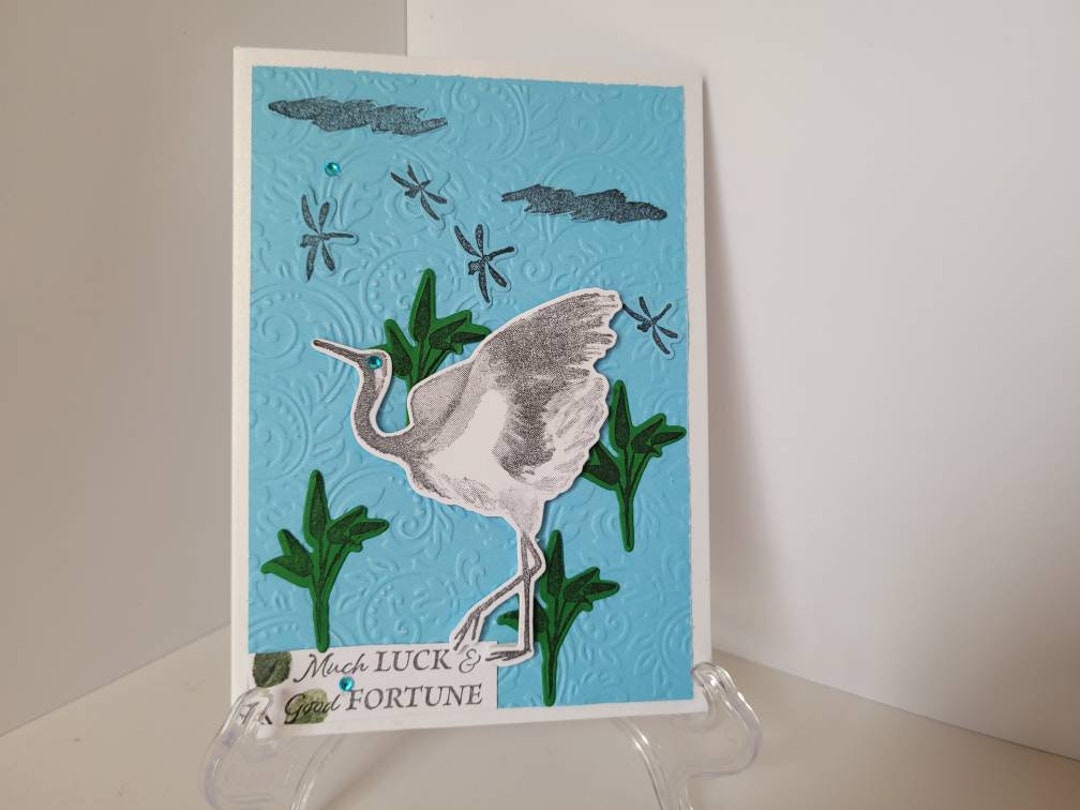 Handmade Much Luck and Good Fortune Card with Envelope - Etsy Österreich