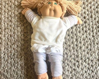 Cabbage Patch light haired doll Xavier Roberts 1982 good con