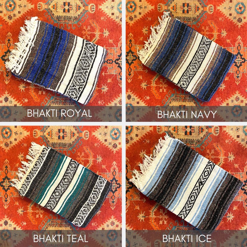 Yoga Blankets Mexican Yoga Blanket Mexican Blanket Yoga Etsy