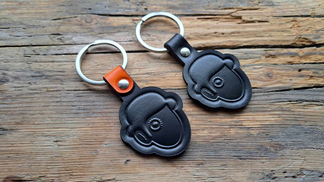 Clockwork Orange Inspired Handmade Leather Keyring Stanley Kubrick Gift ...