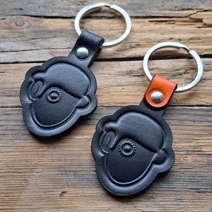 Clockwork Orange Inspired Handmade Leather Keyring Stanley Kubrick Gift ...