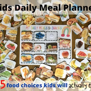 Kids Daily Meal & Snack Planner | Digital Download