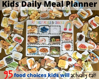 Kids Daily Meal & Snack Planner | Digital Download