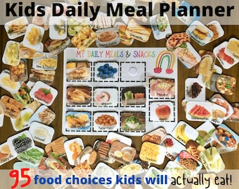 Kids Daily Meal & Snack Planner