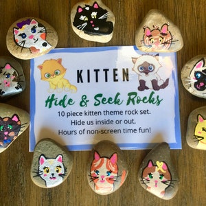 Hide & Seek Rocks | Kitten Theme
