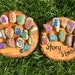 Uppercase & Lowercase Letter Pairs | Letter Stones | Painted Letter ...