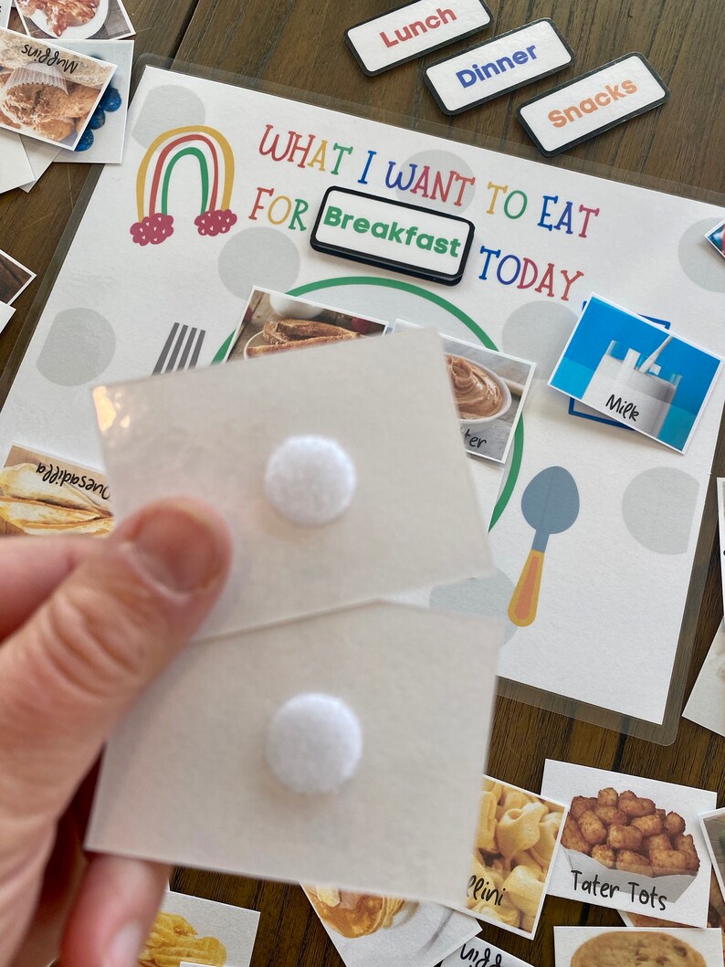 Kids Daily Meal & Snack Planner Plate Picky Eater Plate Etsy