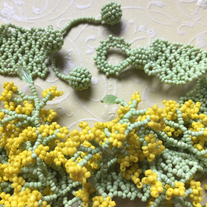 Retro Cascades of Fairytale Yellow Wisteria Flowers and ...