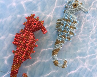 Navachi, Spilla Placcatao Oro 18 K Con Cristalli, Raffigurante Ippocampo, Cavalluccio Marino E 18ct Base Metallo Placcato Oro, Colore - Foto 7