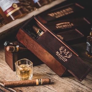 Idées cadeaux personnalisées pour garçon d'honneur, coffret cadeau garçon d'honneur, cadeau d'homme d'honneur, coffret cadeau cigare, cadeau père de la mariée, cadeau père du marié
