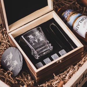 Personalized Whiskey Glasses Set, Groomsmen Gifts, Groomsmen Gift, Best Man Gift, Father Gifts, Boyfriend Gift, Gift for Men, Gift for Him