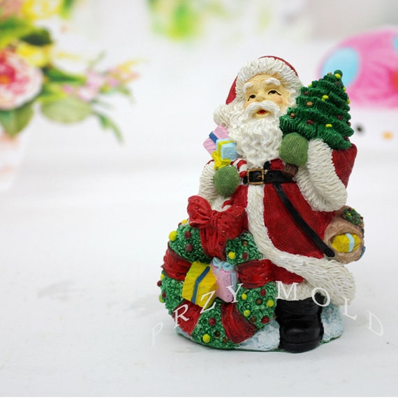 3d Santa Claus Tree Christmas Silicone Cake Mold Chocolate Fondant Decorating Other Baking Accessories Baking Accs Cake Decorating