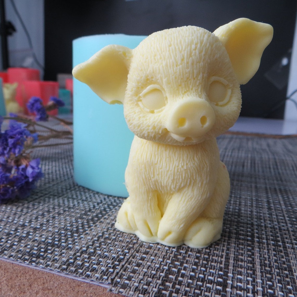 PRZY Silicone Mold Fondant Mould Cute 3d Pig Chocolate Mousse Etsy
