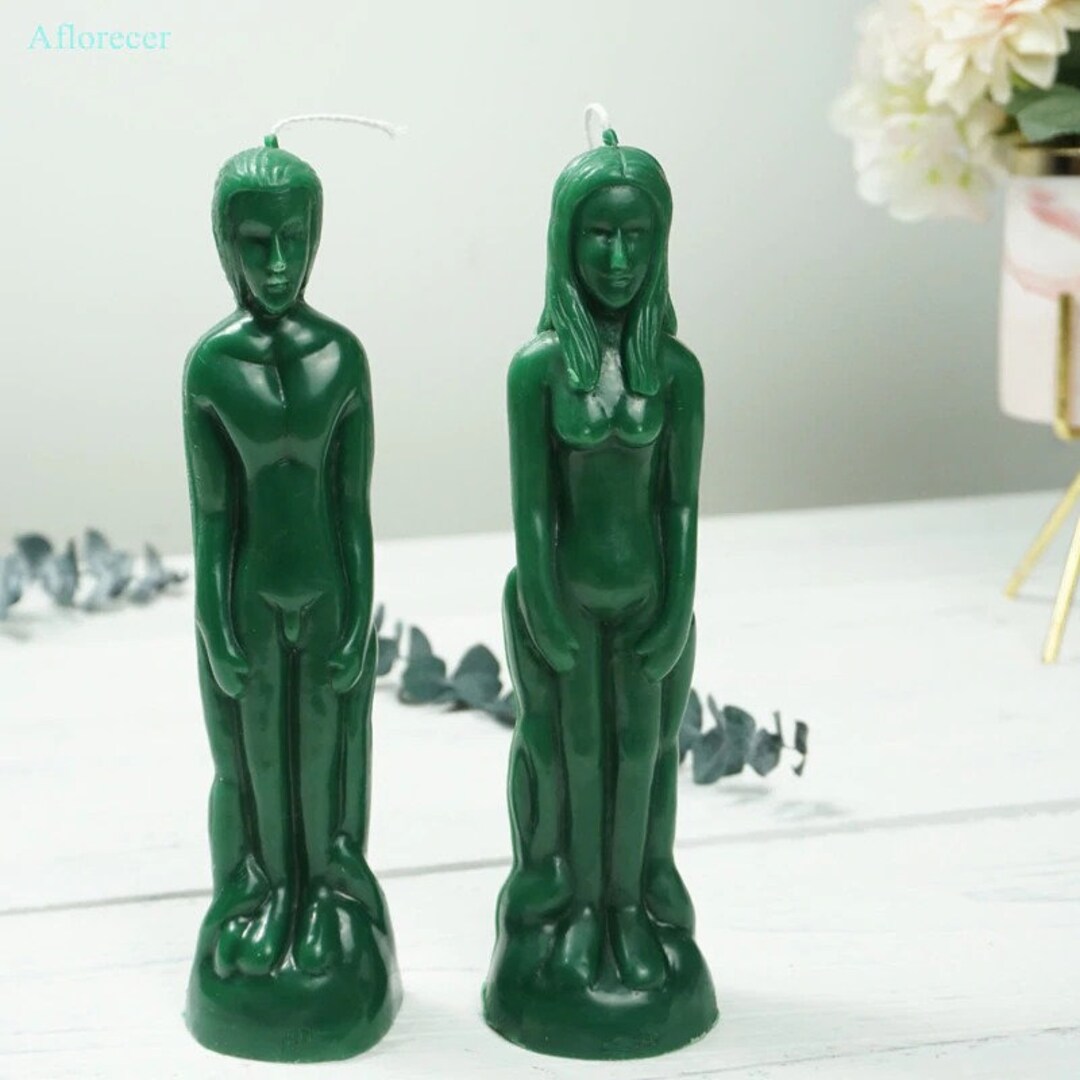 Magic Body Candle Mold Humanoid Candle Rubber Mold DIY Etsy