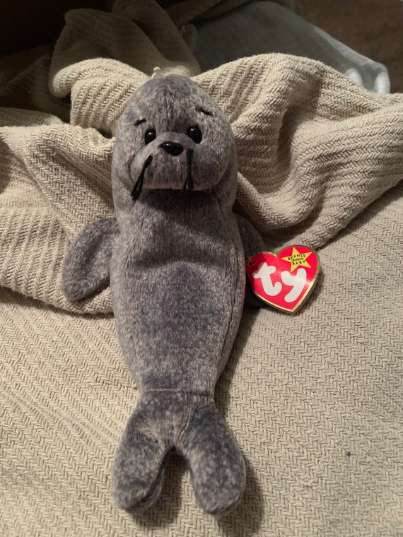 slippery beanie baby