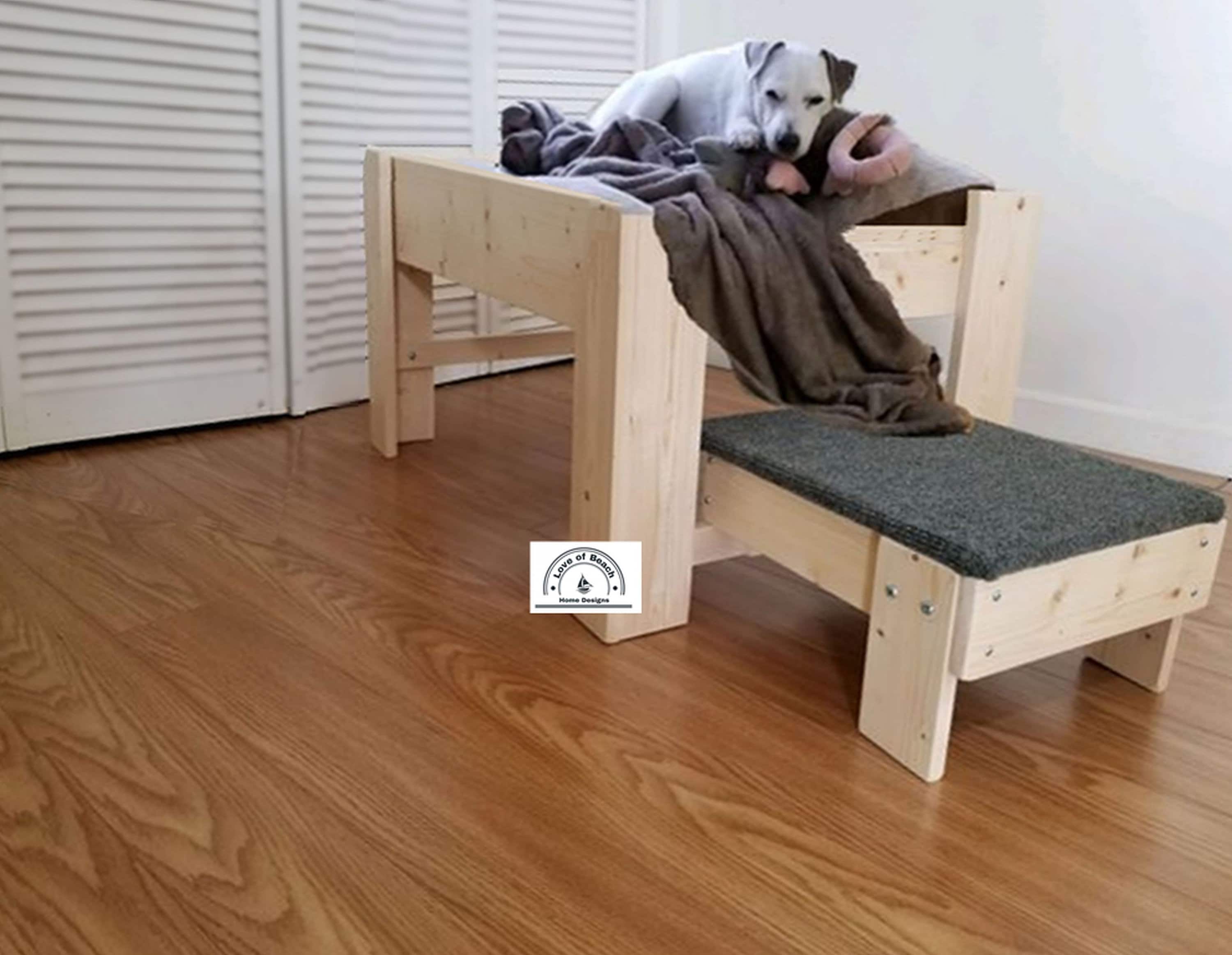 The maxaverage Size Dog Bed Wood Raised Elevated - Etsy Canada