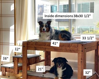 Elevated dog best sale platform