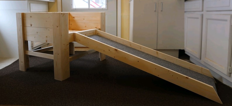 Unfinished Wood Dog Bed Platform to hold your own mattress Style:The RebelThe Original image 7