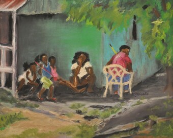 Three Generations of Haitian Women