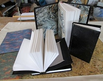 Hand Bound Leather blank books