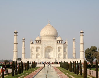 Taj Mahal Digital Print Colour