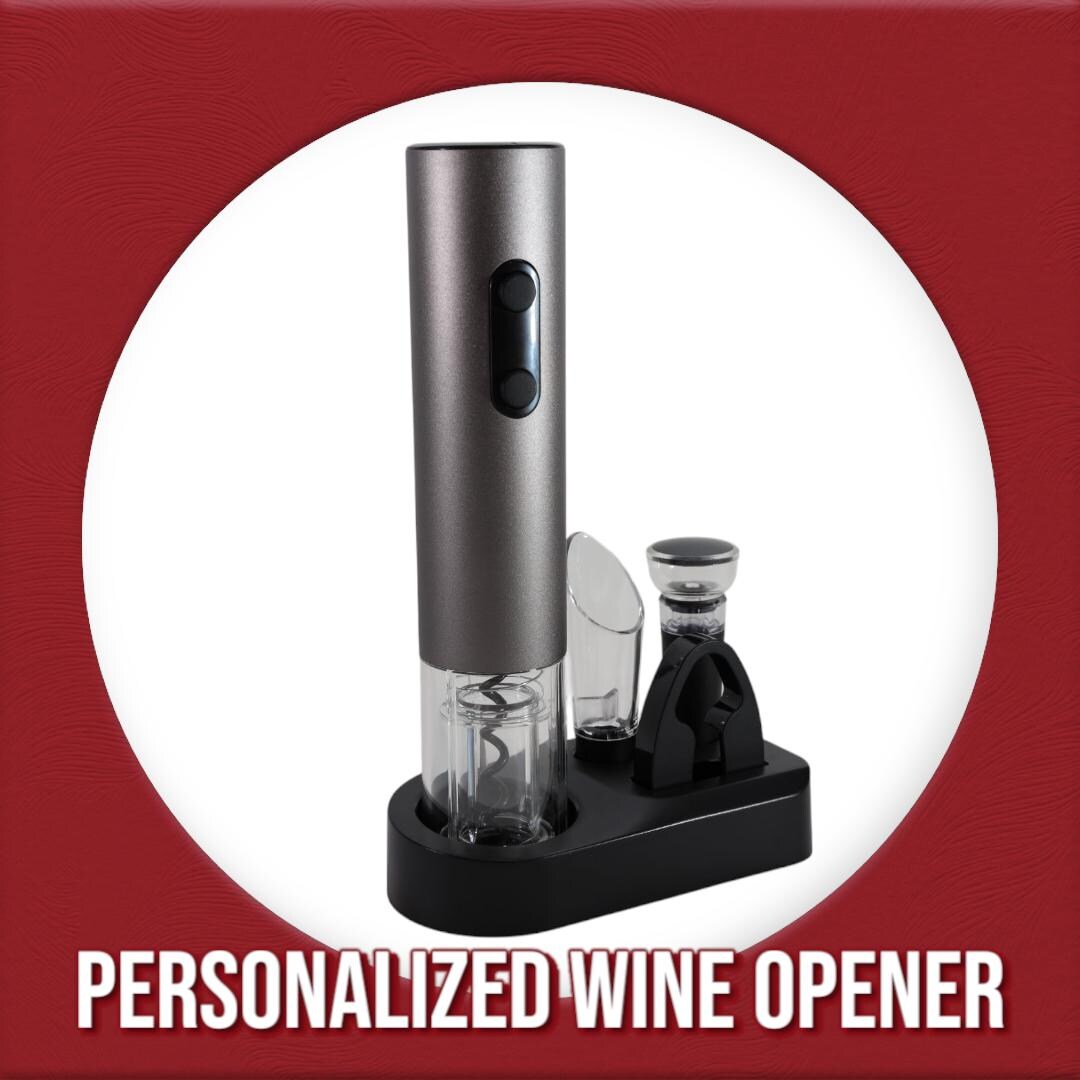 Sacacorchos eléctrico personalizado, automático, para amantes del vino ...
