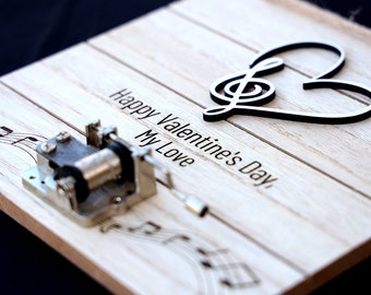 Personalized Music Box Sign, Anniversary, Birthday, Mother's Day, Fast Shipping, USA Seller