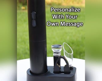 Customized Wine opener, Electric Wine Opener, Christmas Gift, Personalized Automatic Wine Opener, US Fast Shipping, Custom Employee Gift