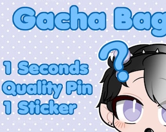 SECONDS Enamel Pin Gacha [PersonaPins/FursonaPins]