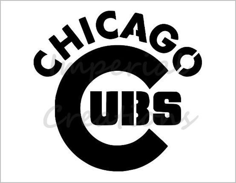 CHICAGO CUBS Baseball Team 8 5 X 11 Stencil Etsy chicago-cubs-baseball-team-8-5-x-11-stencil-etsy