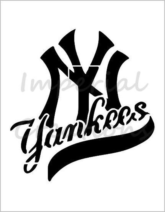 New York Mets NY 8.5/" x 11/" Custom Stencil FAST FREE SHIPPING